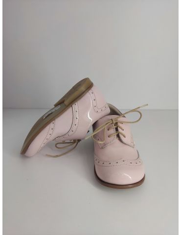 Emel Buty skórzane dziecięce Trzewiki Roczki E 1092 Emel Buty skórzane dziecięce Trzewiki Roczki E 1092