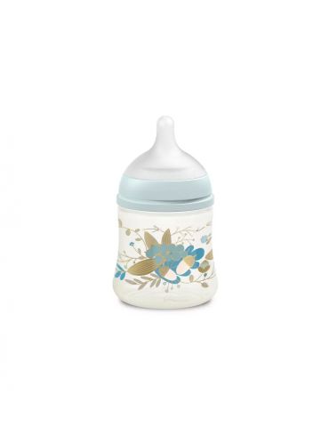 Suavinex Butelka o wolnym przepływie smoczek Sx Pro 150ml Gold edition niebieska Suavinex Butelka o wolnym przepływie smoczek Sx Pro 150ml Gold edition niebieska