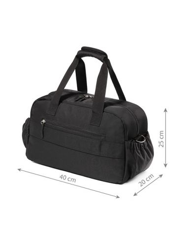 BabyOno Torba dla mamy Podróżna torba czarna