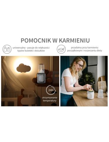 BabyOno Podgrzewacz pokarmu i sterylizator elektroniczny