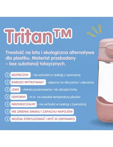 B.Box Butelka tritanowa sportowa 450 ml Lemon twist
