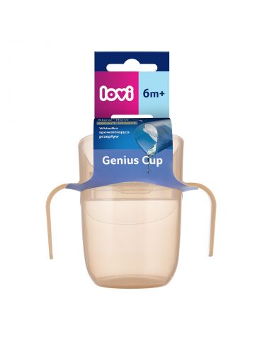 Lovi Kubek treningowy Genius 150ml Nude