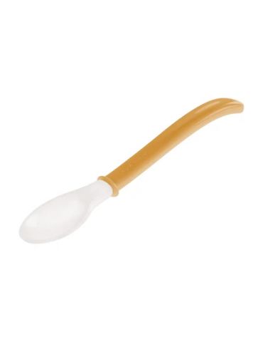 Canpol babies Łyżeczka elastyczna z długim uchwytem żółta