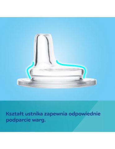 Canpol Babies Kubek treningowy EasyStart 120 ml Exotic animals różowy