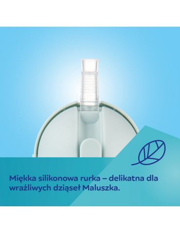 Canpol Babies Kubek niekapek z rurką i odważnikiem 270 ml zielony
