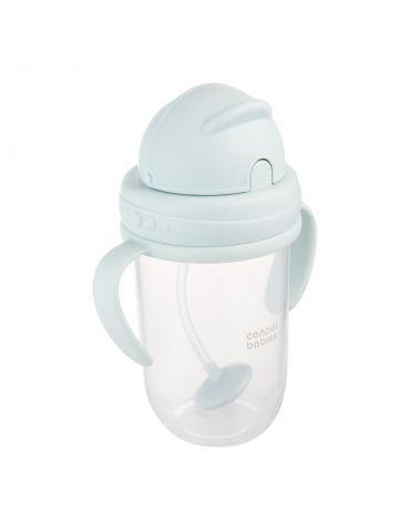 Canpol Babies Kubek niekapek z rurką i odważnikiem 270 ml zielony