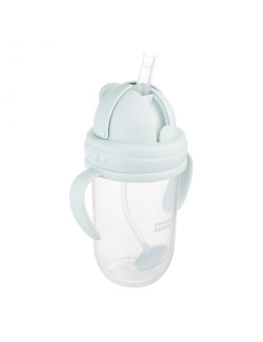 Canpol Babies Kubek niekapek z rurką i odważnikiem 270 ml zielony