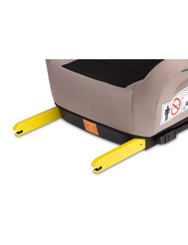 Caretero Jaguar i-size fotelik samochodowy podwyższenie 125-150cm beige