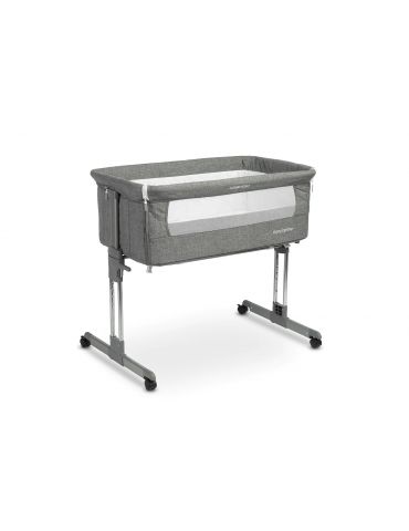 Caretero Łóżeczko dostawne Sleep2gether graphite