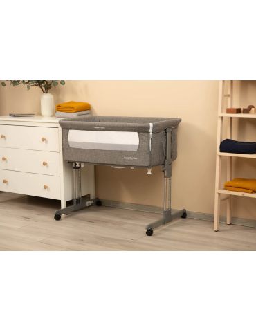 Caretero Łóżeczko dostawne Sleep2gether graphite