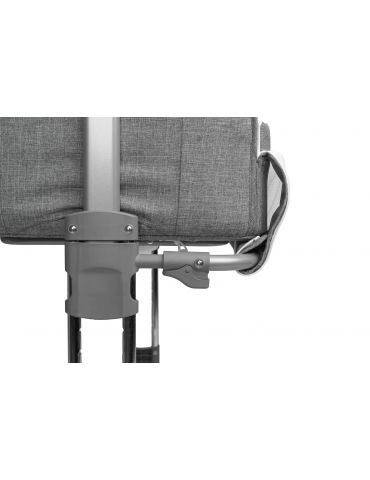 Caretero Łóżeczko dostawne Sleep2gether graphite