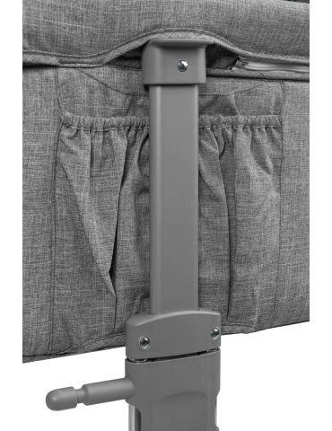 Caretero Łóżeczko dostawne Sleep2gether graphite