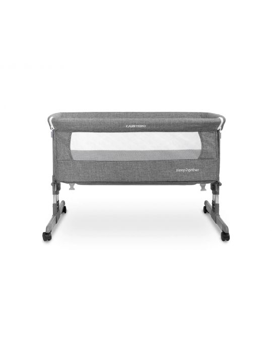 Caretero Łóżeczko dostawne Sleep2gether graphite