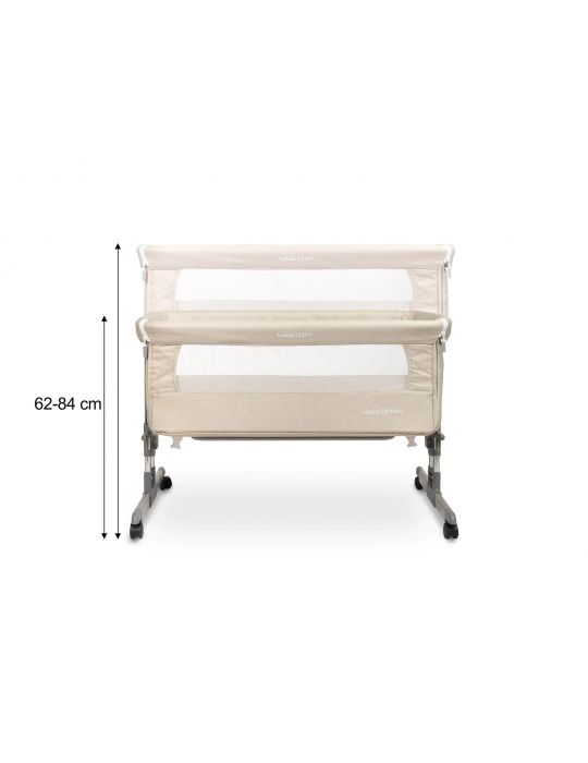 Caretero Łóżeczko dostawne Sleep2gether beige