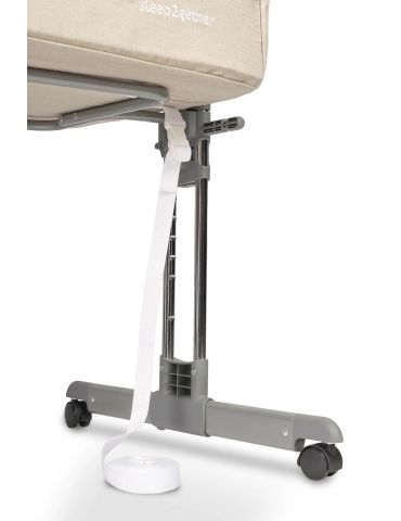 Caretero Łóżeczko dostawne Sleep2gether beige