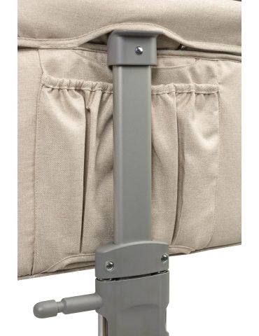 Caretero Łóżeczko dostawne Sleep2gether beige