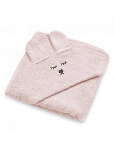 Yosoy Ręcznik bambusowy z uszami jasno brudny róż