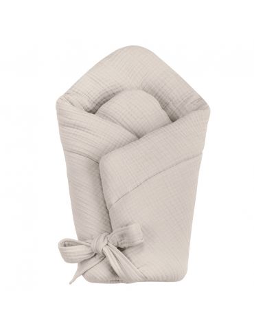 Yosoy Rożek niemowlęcy muślinowy beżowy