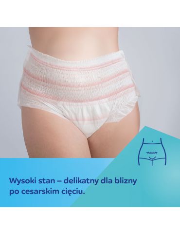 Canpol Babies Oddychające i ultrachłonne majtki jednorazowe z podkładem poporodowym S/M
