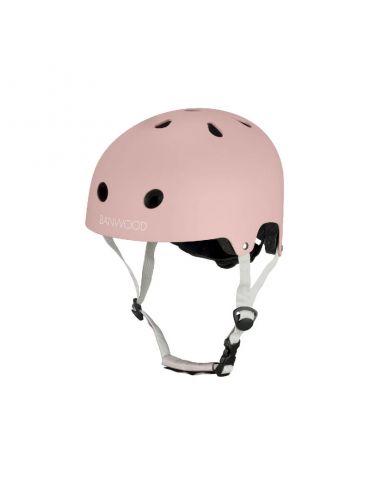Banwood Kask dziecięcy rowerowy Eco Dusty rose
