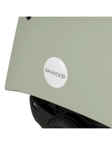 Banwood Kask dziecięcy rowerowy Eco Olive