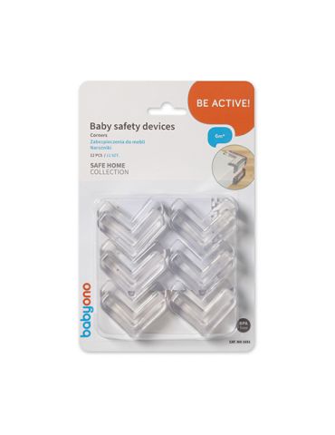 BabyOno Zabezpieczenia do mebli Narożniki 12szt.