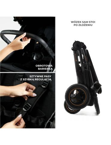 Kinderkraft Mitzy Air Wózek spacerowy Ink black