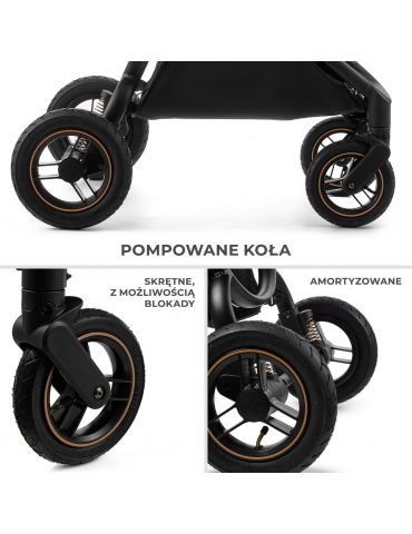 Kinderkraft Mitzy Air Wózek spacerowy Ink black