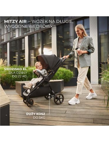 Kinderkraft Mitzy Air Wózek spacerowy Ink black
