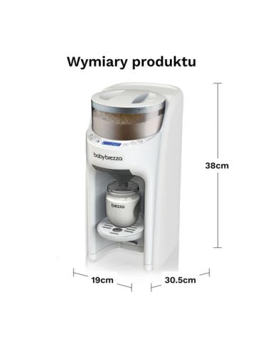 Baby Brezza Ekspres do mleka Formula Pro Advanced All white