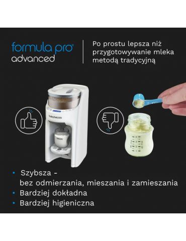Baby Brezza Ekspres do mleka Formula Pro Advanced All white