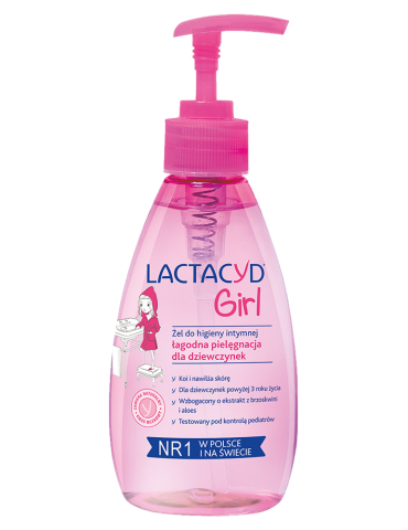Lactacyd Żel do higieny intymnej dla dziewczynek Girl 200ml