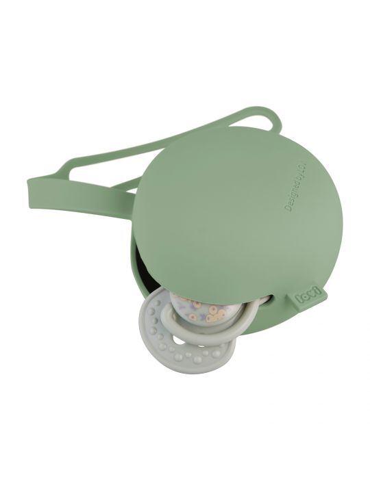 Lovi Silikonowe etui na smoczek Pistachio