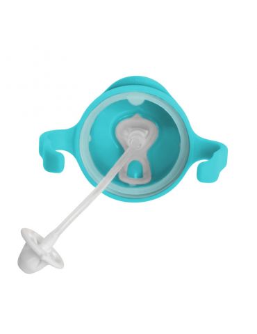 B.Box Bidon ze słomką 240ml Lazurowy