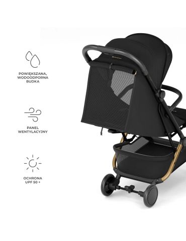 Kinderkraft Pilot 2 Wózek spacerowy kabinowy Midnight black Kinderkraft Pilot 2 Wózek spacerowy kabinowy Midnight black