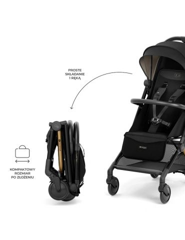 Kinderkraft Pilot 2 Wózek spacerowy kabinowy Midnight black Kinderkraft Pilot 2 Wózek spacerowy kabinowy Midnight black