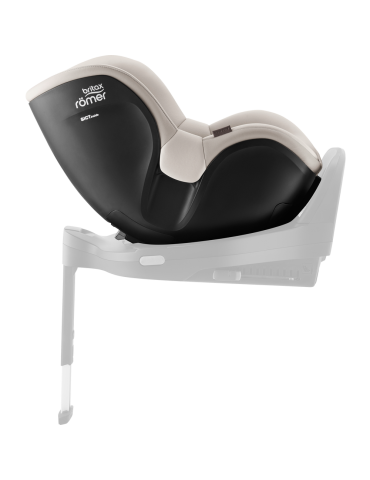 Britax Romer Dualfix 5Z obrotowy fotelik samochodowy 0-18kg Soft taupe