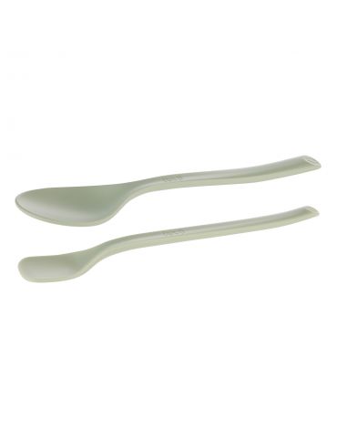 Lovi Pierwsza łyżeczka do karmienia i łyżka stołowa Pistachio
