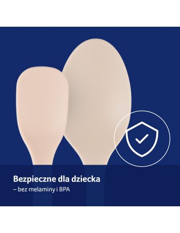 Lovi Pierwsza łyżeczka do karmienia i łyżka stołowa Nude Lovi Pierwsza łyżeczka do karmienia i łyżka stołowa Nude