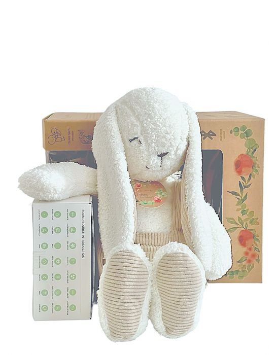 Libra Królik Szumio z lampką dźwiękiem czujnikiem bluetooth Biały