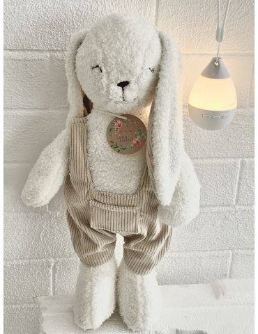 Libra Królik Szumio z lampką dźwiękiem czujnikiem bluetooth Biały