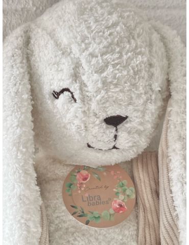 Libra Królik Szumio z lampką dźwiękiem czujnikiem bluetooth Biały