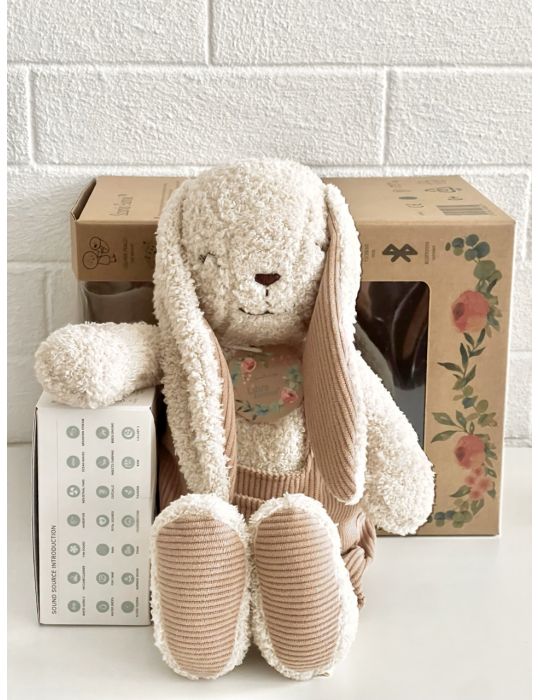 Libra Królik Szumio z lampką dźwiękiem czujnikiem bluetooth beżowy