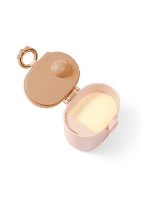 BabyOno Pojemnik przenośny na mleko w proszku beżowy