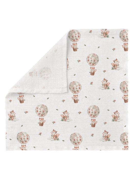 Bocioland pieluszka bambusowa 40/40 Wiewiórki