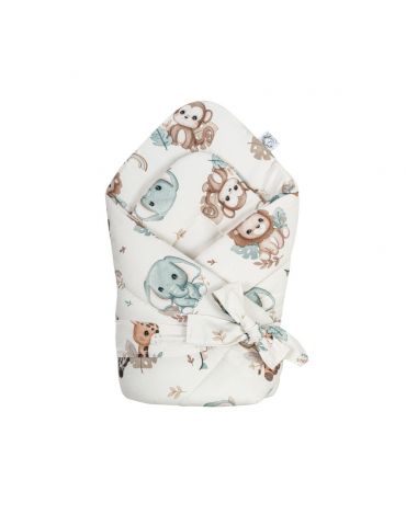 Bonjour Cherie Rożek bambusowy z usztywnieniem 74x74 Safari