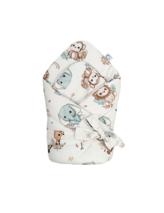 Bonjour Cherie Rożek bambusowy z usztywnieniem 74x74 Safari