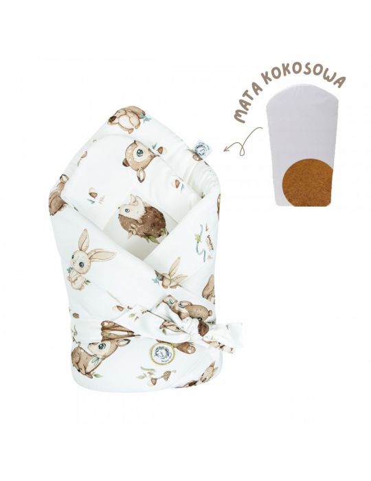 Bonjour Cherie Rożek bambusowy z usztywnieniem 74x74 Las