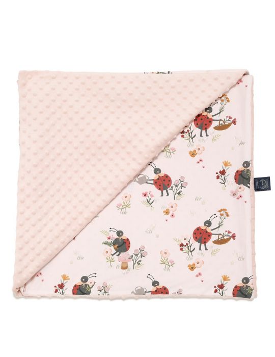 La Millou Lekki koc bawełniany minky L 110x140 ( Mirella )