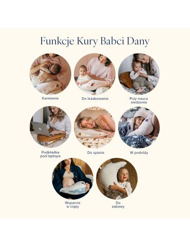 La Millou Kura Babci Dany Teddy Bear cream